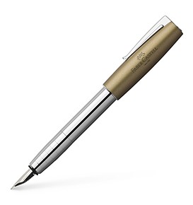 Loom Fountain Pen, Extra Fine, Metallic Olive